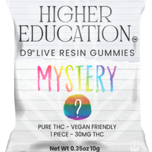 Higher Education 30mg Delta 9 Live Resin Gummies (1ct) - Mystery (Hybrid)
